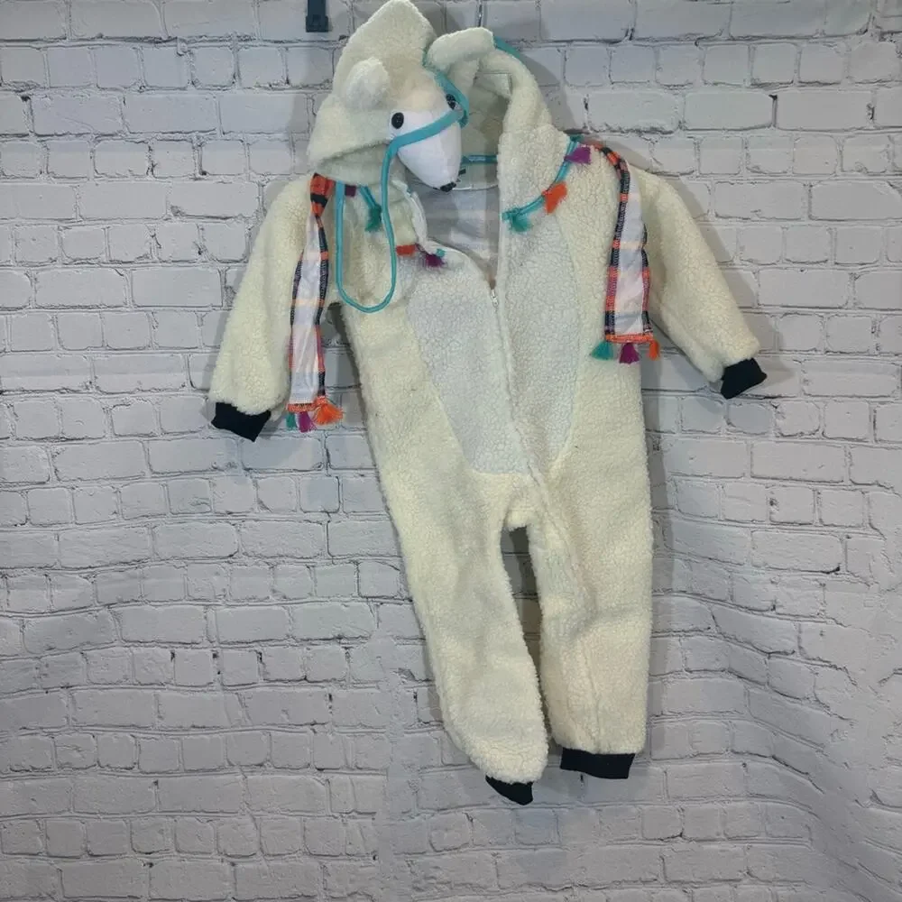 Tipsy Elves Llama Kids Halloween Costume Jumpsuit